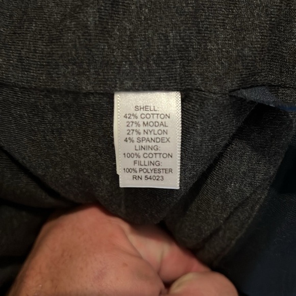 BANANA REPUBLIC Men's Size Medium insulated fleece ZipUp Vest.Flawless condition - Picture 5 of 6